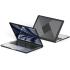 DUX DUCIS LCGH Series Hard Shell Case for Apple MacBook Pro 14 (2021/2023) – Slim Protective Laptop Cover with Shock-Absorbing Bumper, Heat Dissipation Design & Non-Slip Secure Base – Black